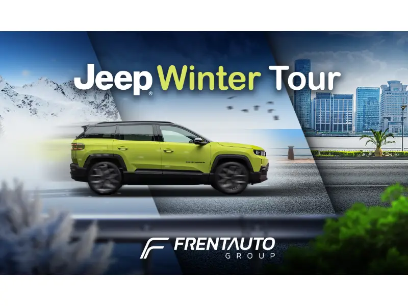 Immagine Jeep Winter Tour: la gamma Jeep in viaggio con Frentauto Spa tra mare e montagna
